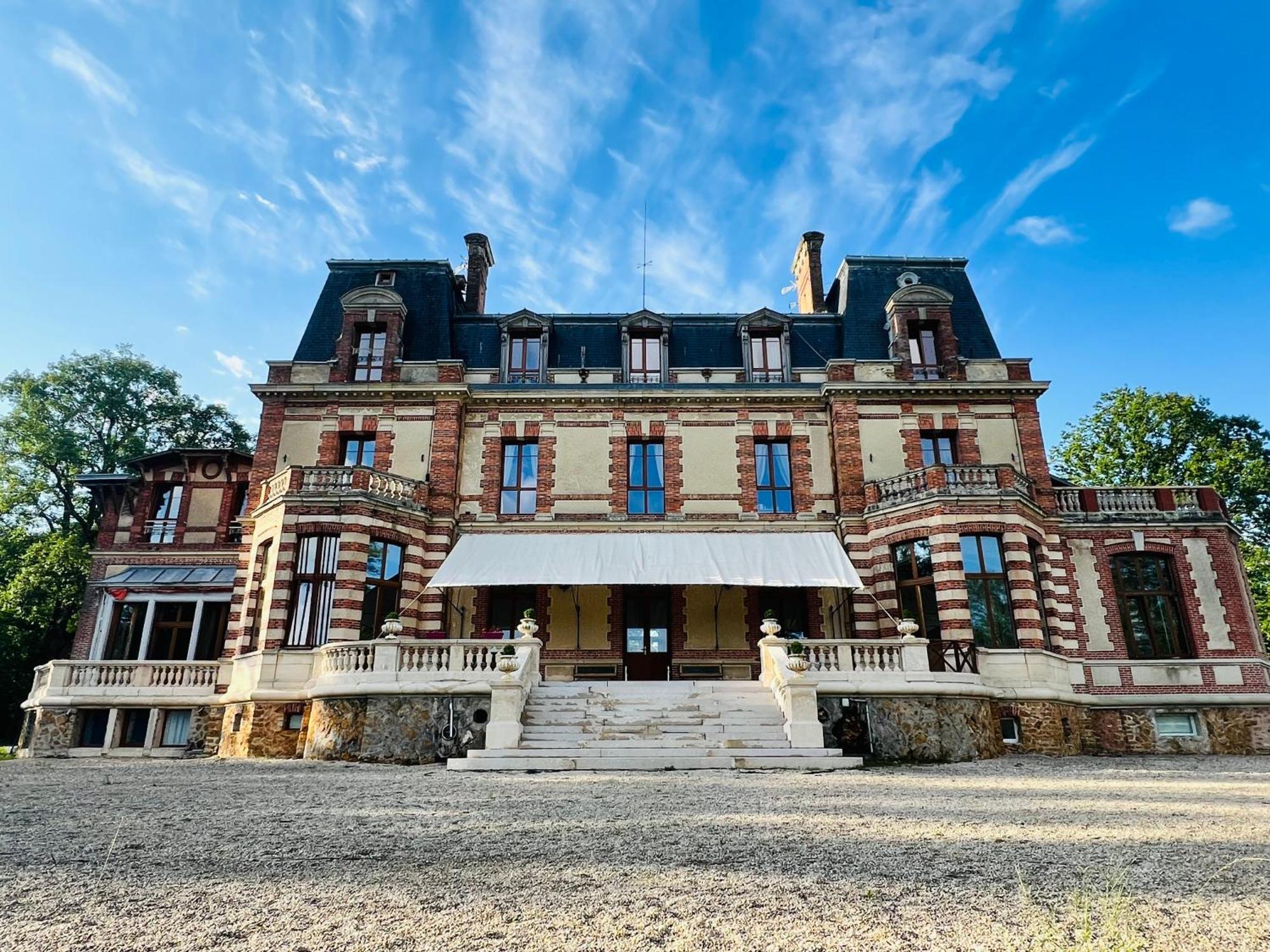 Chateau De Crenille Chaumes-en-Brie Buitenkant foto
